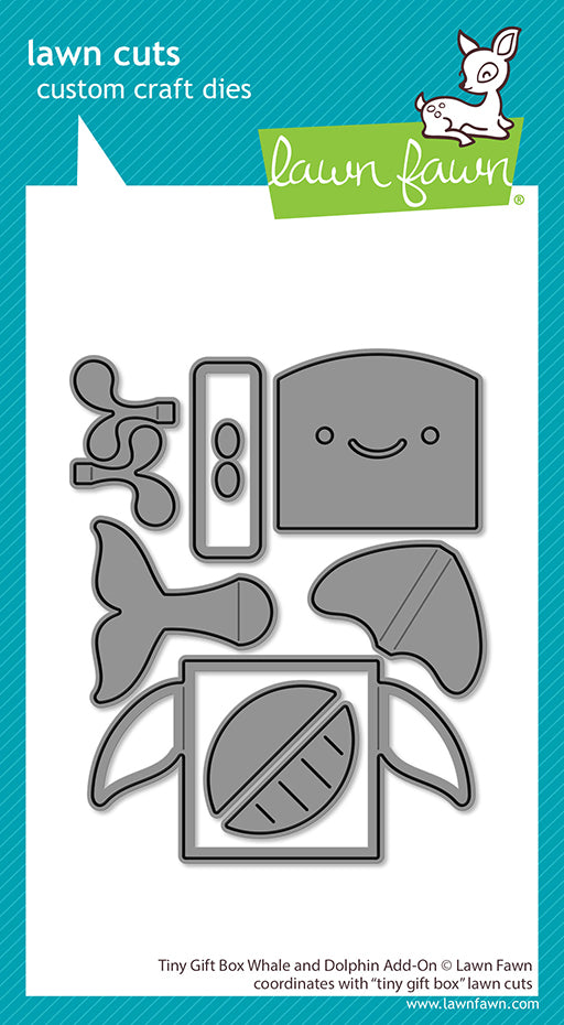 Tiny Gift Box Whale And Dolphin Add-On