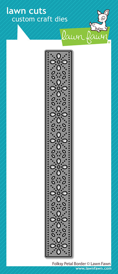 Folksy Petal Border