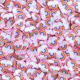 Rainbow Clay Pieces
