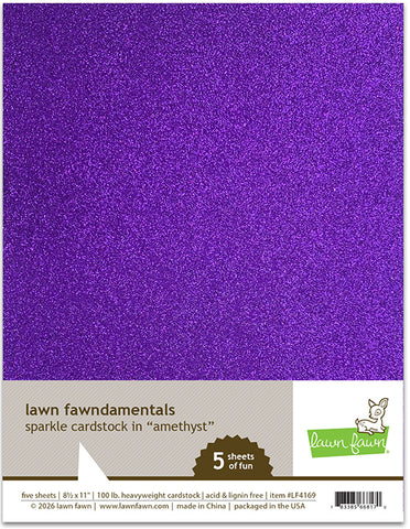 Sparkle Cardstock - Amethyst