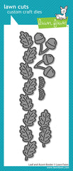 Leaf And Acorn Border