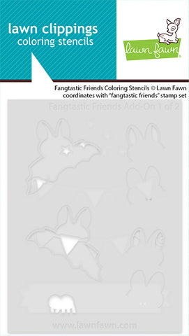 Fangtastic Friends Add-On Coloring Stencils