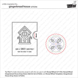 Reveal Wheel Gingerbread House Drop-Down Add-On Set