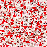 Santa Clay Pieces