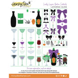Lovely Layers: Bootini Cocktails Honey Cuts