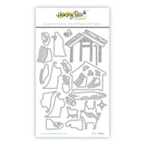 Lovely Layers: Nativity Scene Honey Cuts