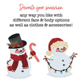 Lovely Layers: Vintage Snowman Honey Cuts