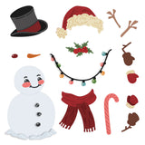 Lovely Layers: Vintage Snowman Honey Cuts