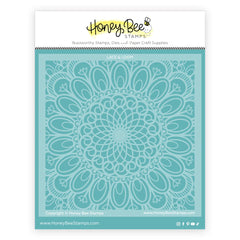 Lace & Loom Background Stencil