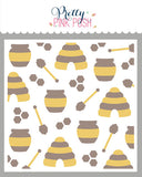 Layered Bee Additions Stencil (2 Lyr)