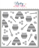 Layered Bee Additions Stencil (2 Lyr)