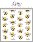 Layered Bees Stencil (3 Lyr)