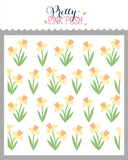 Layered Daffodils Stencils (3 Lyr)
