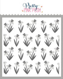 Layered Daffodils Stencils (3 Lyr)