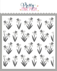 Layered Daffodils Stencils (3 Lyr)