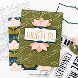 Layered Lotus Stamp Set  (4 x 4)