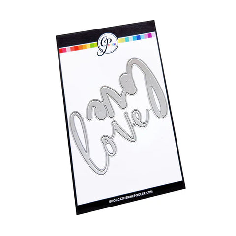 Layered Love Word Die Set