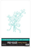 POLY-GLAZE Foiling Sheets- Layered Mistletoe