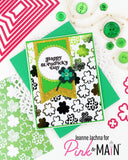 Green Shamrocks Foilables® Panels