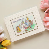 Celebration Moments Press Plates from the Say Cheese Classic Pooh Birthday Collection by Simple Stories