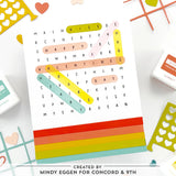 Love Games Stamp Set (6 x 8)