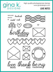 Love Notes Stamp Set