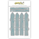 Lovely Layers: Barn Wood Fence- Honey Cuts