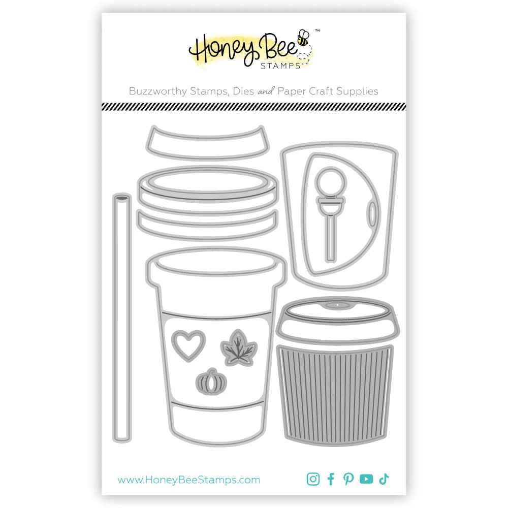 Lovely Layers: Coffee Cup Honey Cuts