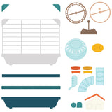 Lovely Layers:  Hamster House Honey Cuts