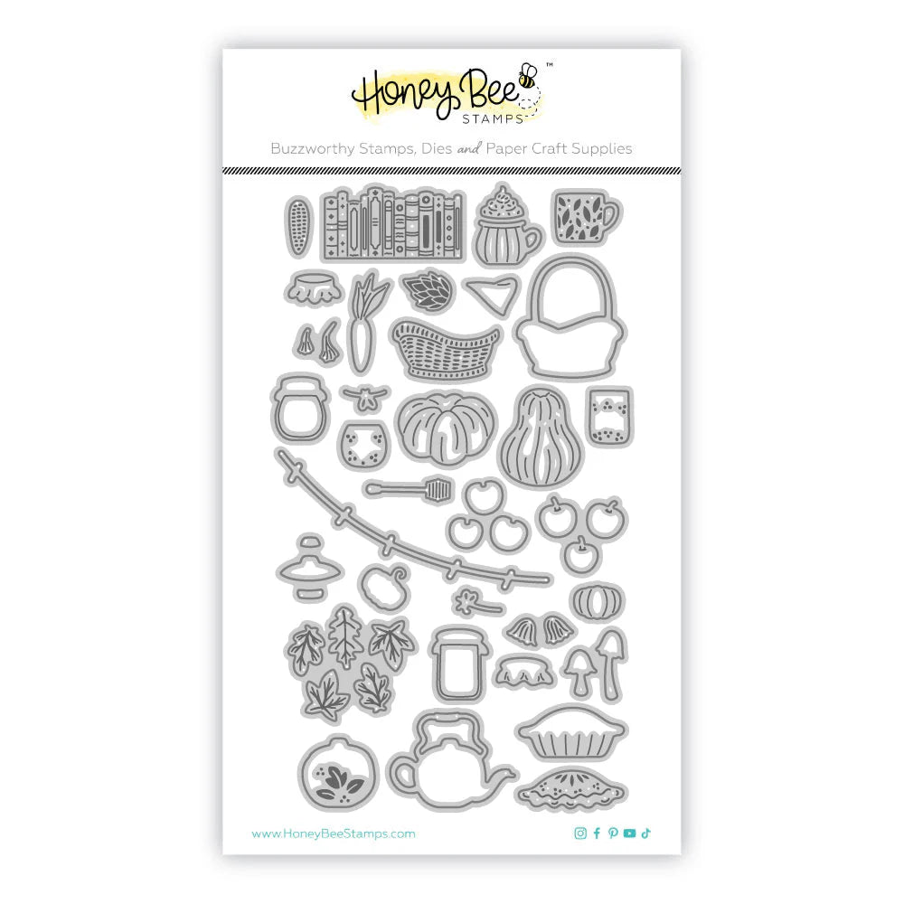 Lovely Layers: Hoosier Cabinet Fall Add-on Honey Cuts