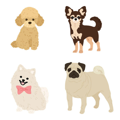 Lovely Layers: Small Dogs Honey Cuts