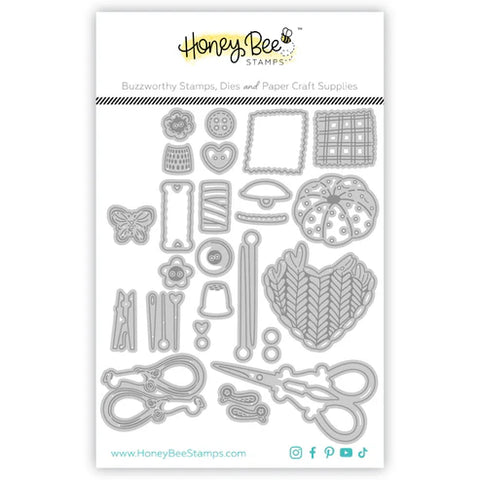 Lovely Layers: Stitching Elements Honey Cuts