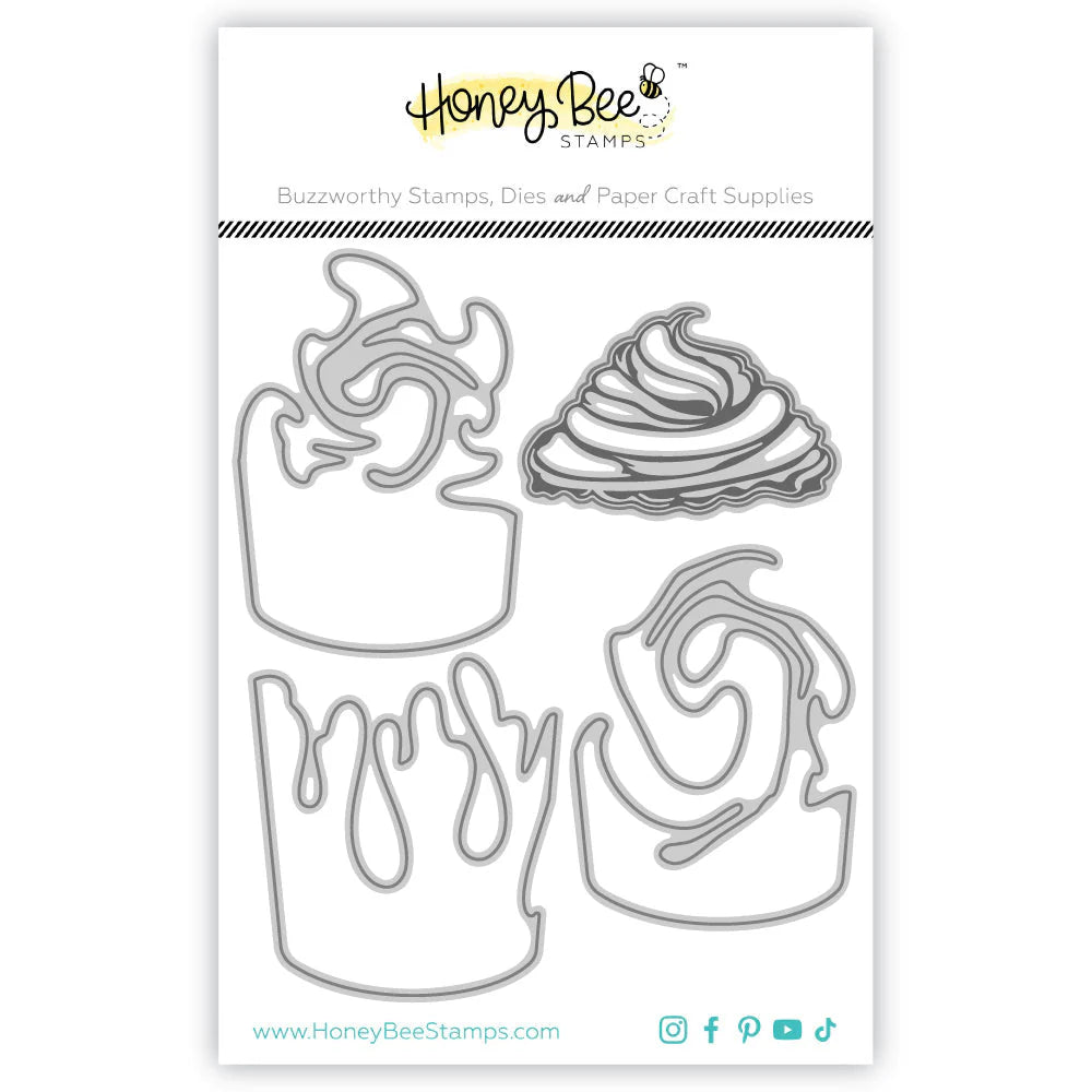 Lovely Layers: Coffee Cup Swirls Add-on Honey Cuts