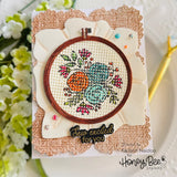 Lovely Layers: Circle Embroidery Hoops Honey Cuts