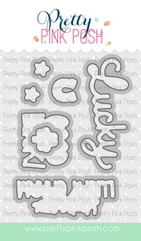 Lucky To Know You Coor Die Set