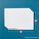 5 Pack Magnetic Sheets from Totally Tiffany - 8" x 5.5"
