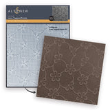 Lace Topped Petals 3D Embossing Folder