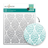Flourishing Coral Stencil