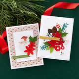 Make It Merry Sentiments Etched Dies from the Make It Merry Collection
