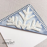 In Stitches:  Bookmarked Snowflake Honey Cuts