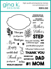 Mom and Dad Stamp Set