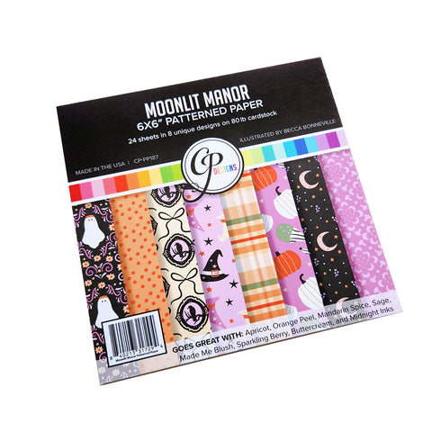 Moonlit Manor Pattenered Paper