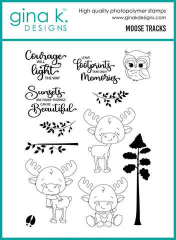 Moose Tracks Stamp Set