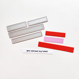 More Sentiment Banner Dies