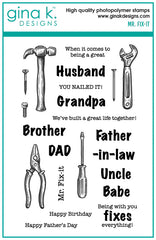 Mr Fit it Stamp Set