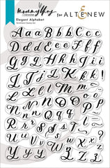 Elegant Alphabet Stamp Set