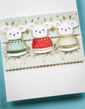 Nordic Snowflake Border Set