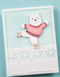 Nordic Snowflake Border Set