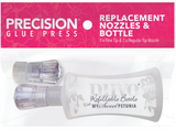 Precision Glue Press Replacement Nozzles & Bottle