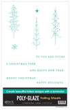 POLY-GLAZE Foiling Sheets- O Christmas Tree